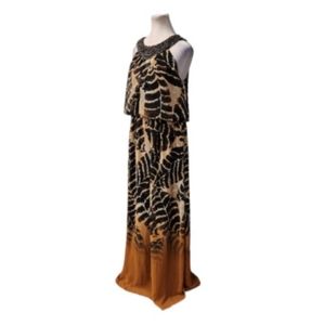Gorgeous Maxi Dress with Beading at Neck